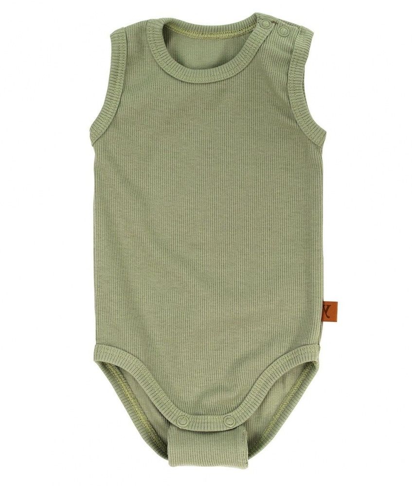 Sleeveless body color: olive
