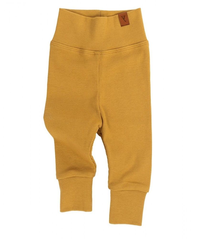 Newborn Leggings color: mustard