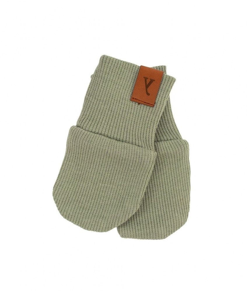 Baby gloves YARNAMI color: olive