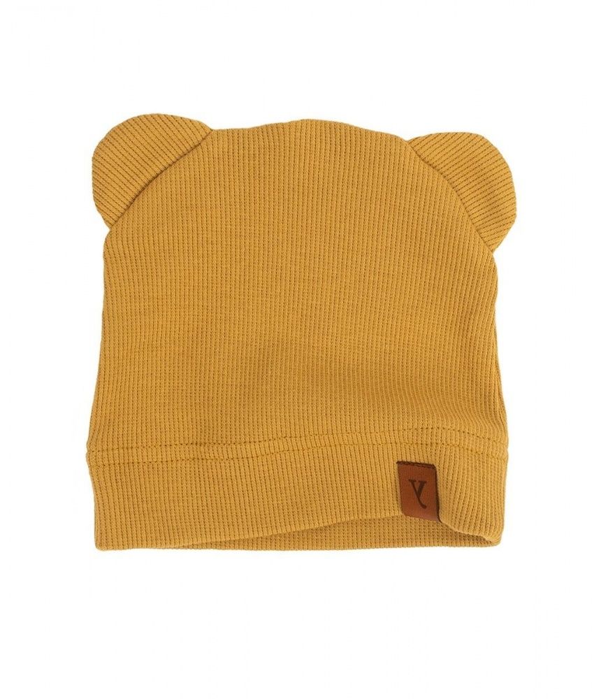 Baby cap color: mustard