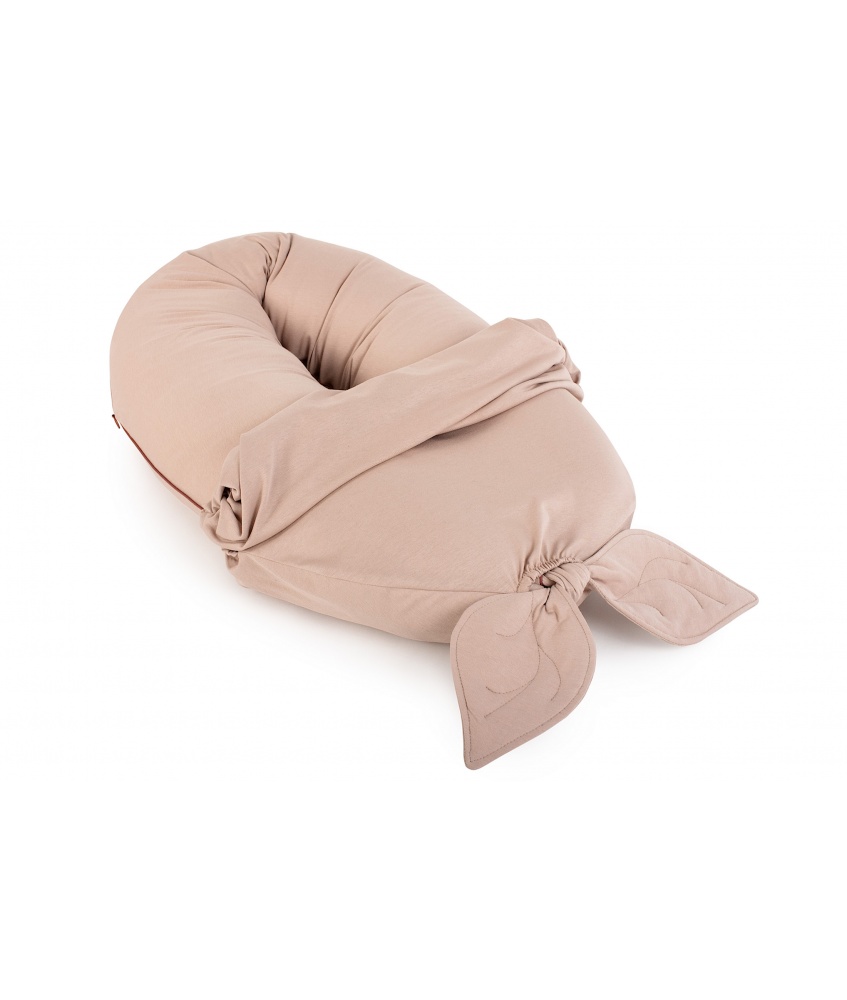 Organic Pregnancy Pillow NEST by Poofi color: nugat