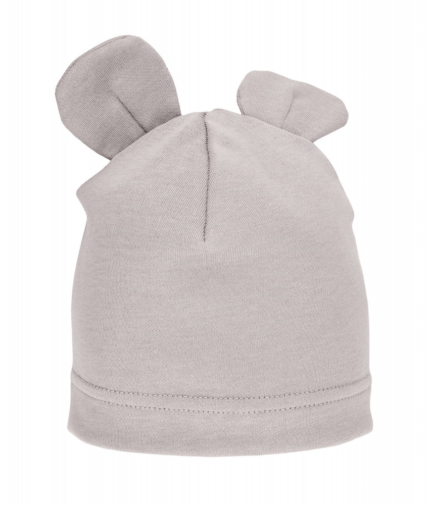 Baby hat color: light grey