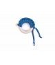 Maple Wood Teether Knit color: denim blue