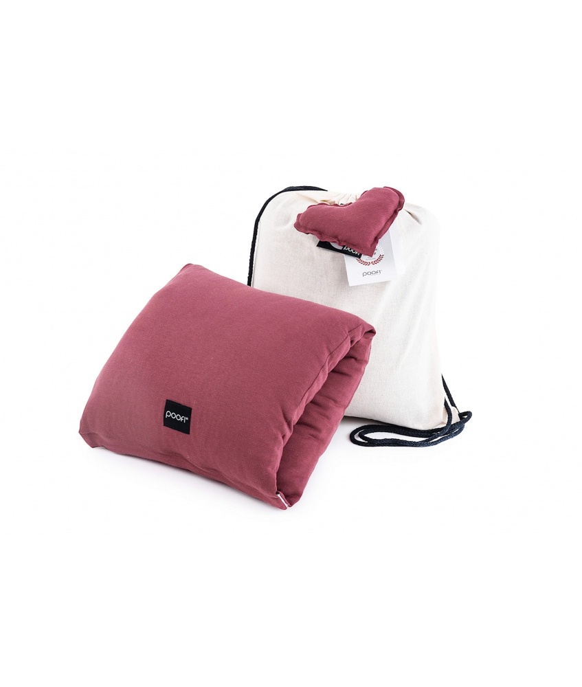 Nursing pillow - arm band color: maroon